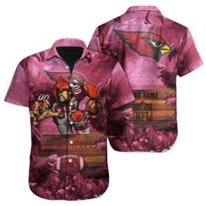 Personalized Vintage Cardinal Roost Arizona Cardinals Hawaiian Shirt Mens