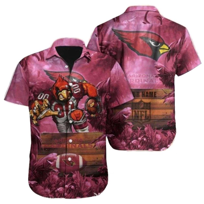 Personalized Vintage Cardinal Roost Arizona Cardinals Hawaiian Shirt Mens 1