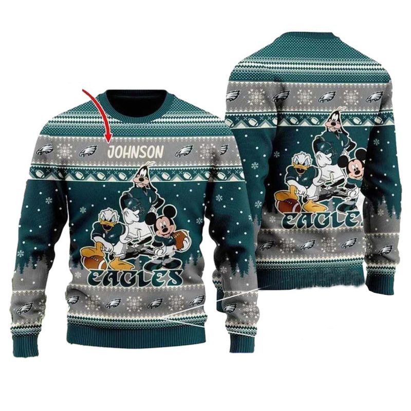 Personalized Philadelphia Eagles Disney Donald Duc 1