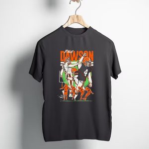 Phil Dawson Cleveland Browns Vintage Signature Football T-Shirt