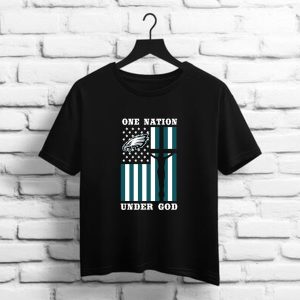 Philadelphia Eagles – One Nation Under God t shirt