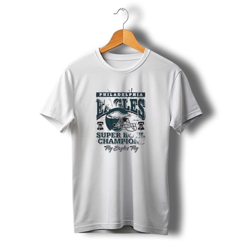 Philadelphia Eagles 2017 Super Bowl Champions Fly Eagles Fly T Shirt T Shirt 1 1
