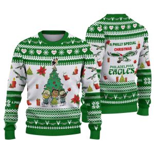 Philadelphia Eagles 2025 Have A Philly Special Christmas Ugly Sweater