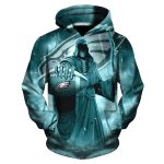 Philadelphia Eagles The Heath Hold Logo All Over Print Hoodie