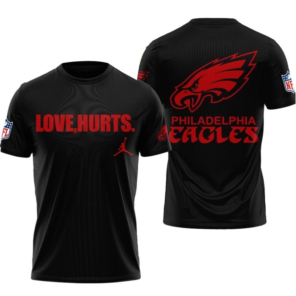 Philadelphia Eagles And Jalen Hurts Aop Tshirt