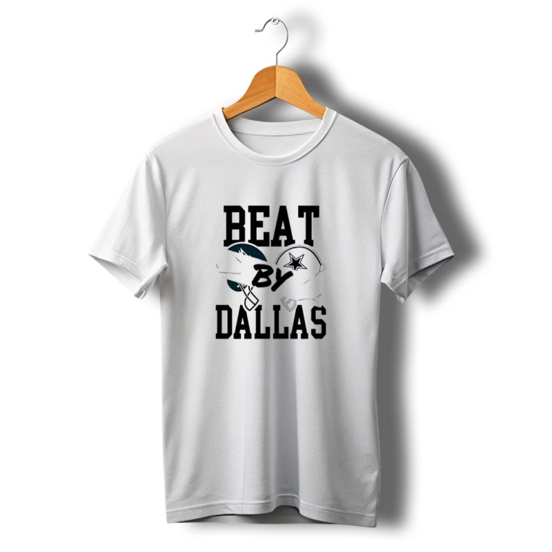 Philadelphia Eagles Beat Dallas Cowboys Rivalry Slogan Helmets T Shirt T Shirt 1 1