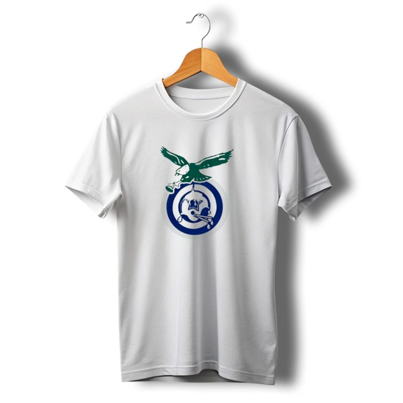 Philadelphia Eagles Bird Dropping Football On Dallas Cowboys Star T Shirt T Shirt 1 1