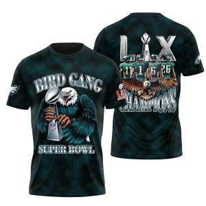Philadelphia Eagles Bird Gang AOP T-Shirt