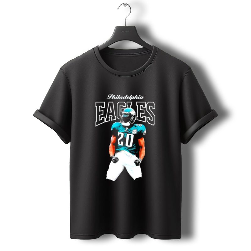 Philadelphia Eagles Brian Dawkins Number 20 Retired Player T Shirt T Shirt 0 1