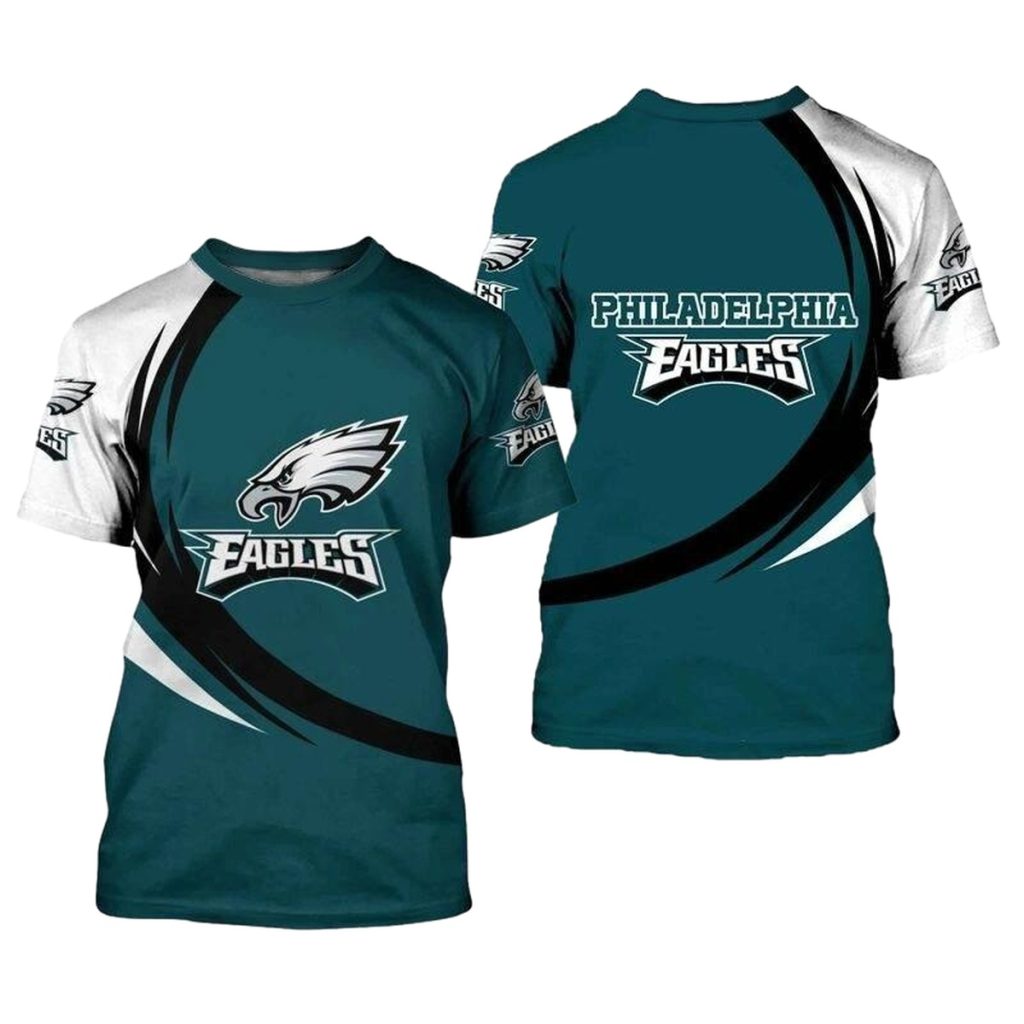 Philadelphia Eagles Curve Style Green 1