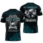 Philadelphia Eagles Dream Team Champions AOP T-Shirt