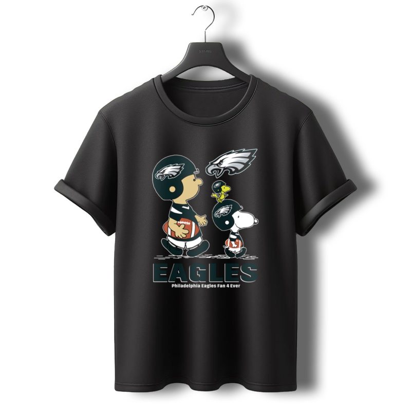 Philadelphia Eagles Fan 4 Ever Eagles T Shirt T Shirt 0 1