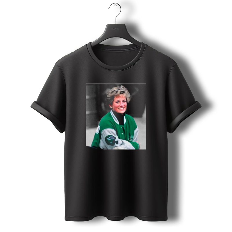Philadelphia Eagles Fan Princess Diana Iconic T Shirt T Shirt 0 1