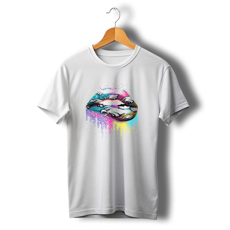 Philadelphia Eagles Glitter Lips Fan T Shirt T Shirt 1 1