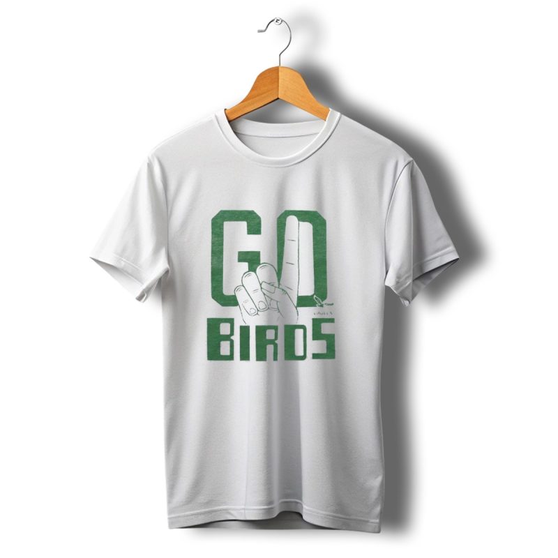 Philadelphia Eagles Go Birds Finger Gesture T Shirt T Shirt 1 1