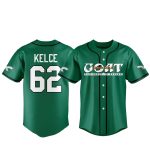 Philadelphia Eagles Goat Jason Kelce 62 Baseball Jersey