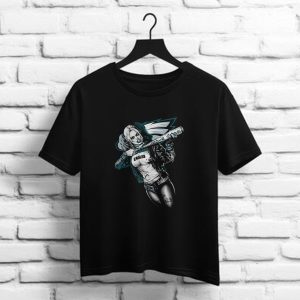 Philadelphia Eagles Harley Quinn funny t shirt
