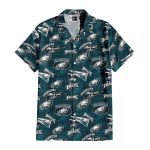 Philadelphia Eagles Logo Collage Hawaiian Shirt