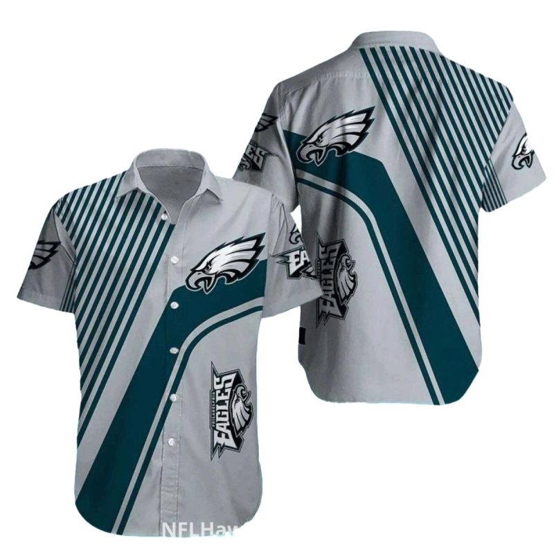 Philadelphia Eagles Hawaiian Shirt Modern Stripe Design 1 3 1024X1024 1