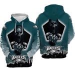 Philadelphia Eagles Skyline The Death Green All Over Print Hoodie