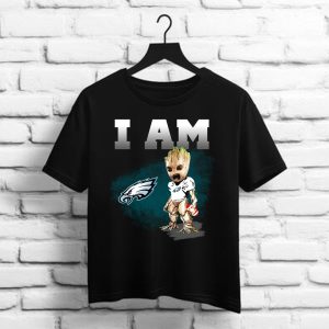 Philadelphia Eagles I Am Groot t shirt