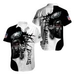 Philadelphia Eagles Iron Skull Halloween AOP T-Shirt