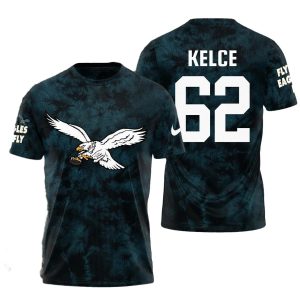 Philadelphia Eagles Kelce 62 AOP T-Shirt