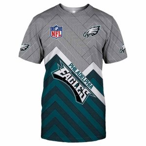 Philadelphia Eagles Logo Lovely AOP T-Shirt