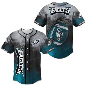 Philadelphia Eagles Logo Vintage Baseball Jersey