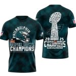 Philadelphia Eagles Names Of Shapes Champions AOP T-Shirt