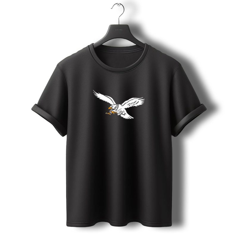 Philadelphia Eagles New Logo Flying Eagle With Football T Shirt T Shirt 0 1