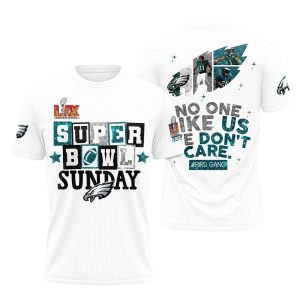 Philadelphia Eagles No One Like Us We Don't Care AOP T-Shirt