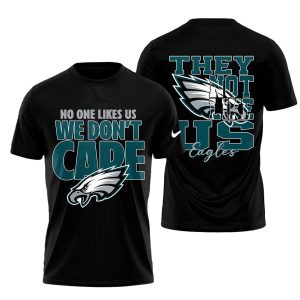 Philadelphia Eagles No One Likes Us We Don't Cape AOP T-Shirt