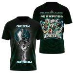 Philadelphia Eagles One Team One Dream AOP T-Shirt