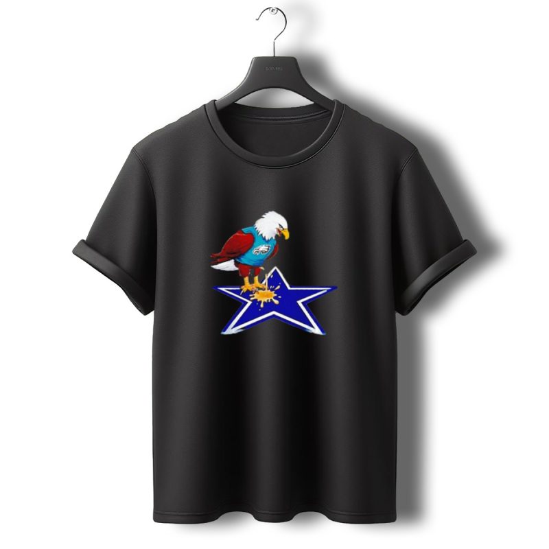 Philadelphia Eagles Peeing On Dallas Cowboys Star T Shirt T Shirt 0 1