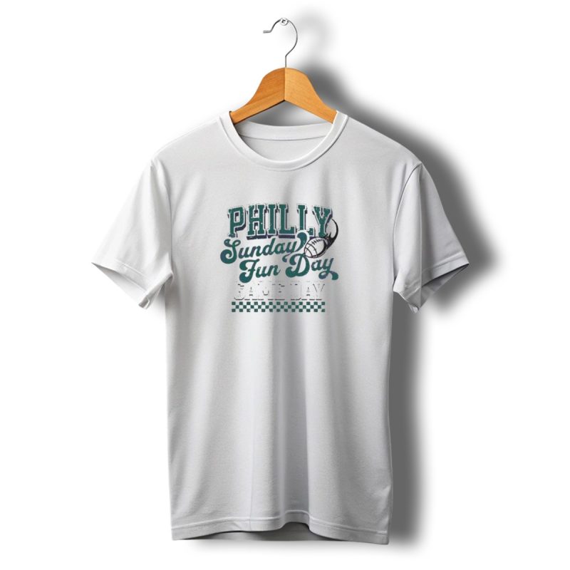 Philadelphia Eagles Philly Sunday Fun Day Game Day Football T Shirt T Shirt 1 1