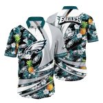 Philadelphia Eagles Pineapple Paradise Hawaiian Shirt