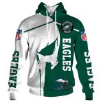 Philadelphia Eagles Punisher Skull And Helmet All Over Print Hoodie