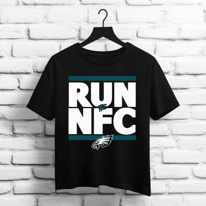 Philadelphia Eagles Run The Nfc Playoffs Run Super Bowl Shirt T Shirt 1 1