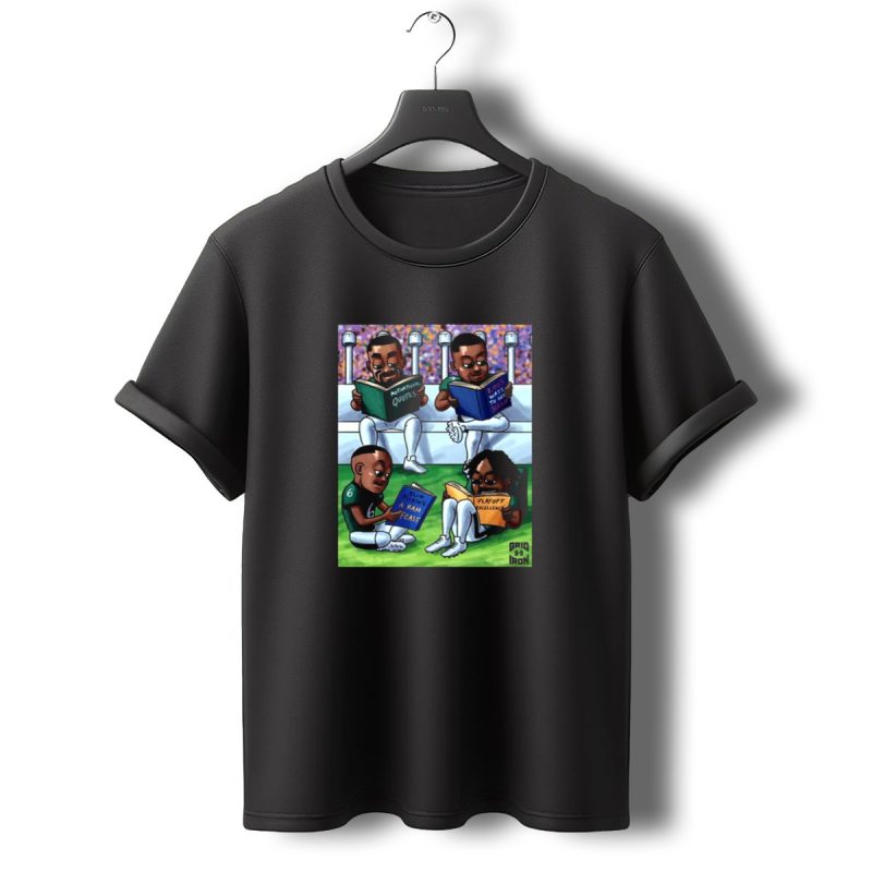 Philadelphia Eagles Reading Motivational Quotes 2005 Ways To Get Sleep T Shirt T Shirt 0 1