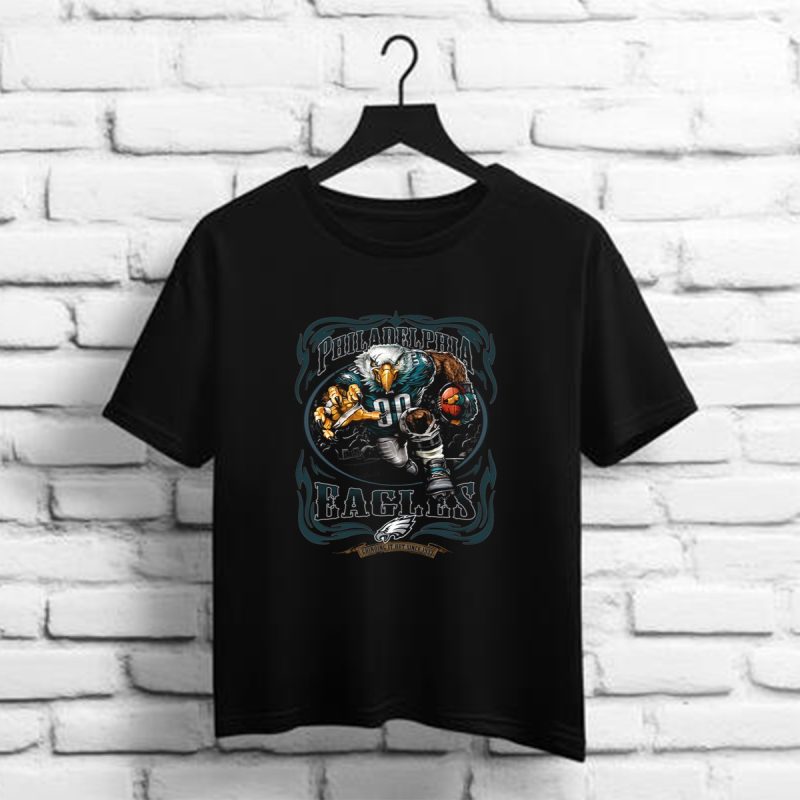 Philadelphia Eagles Running Nfl T Shirt T Shirt 1 1