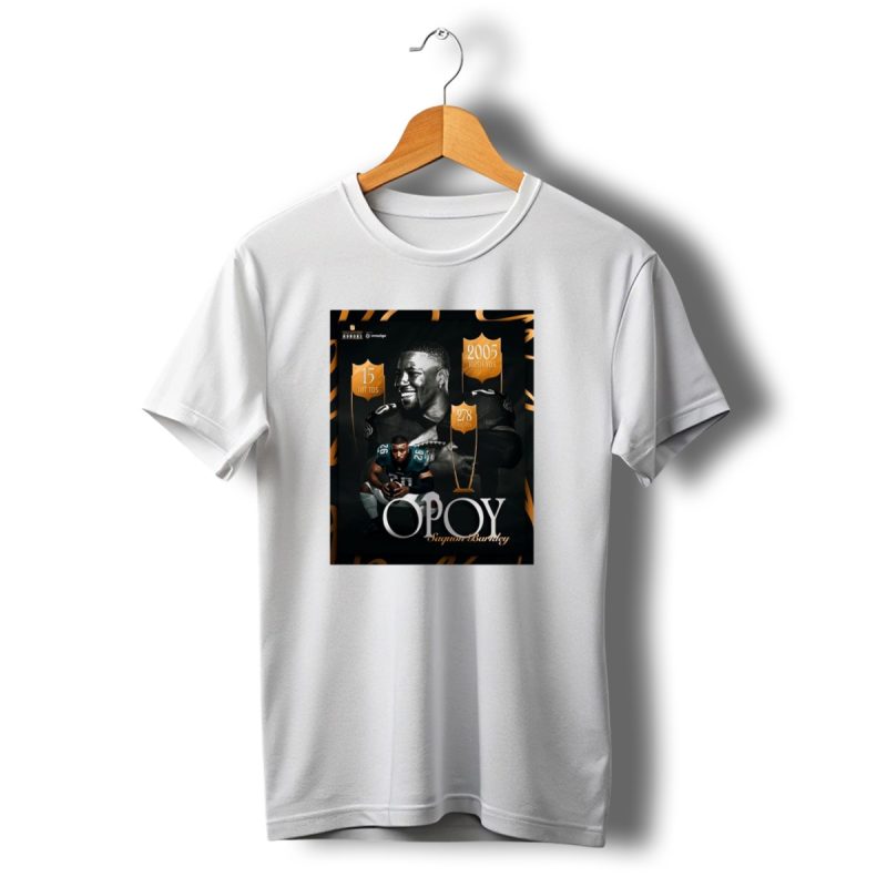 Philadelphia Eagles Saquon Barkley Opoy Honors 2024 15 Tot Tds 2005 Rush Yds 278 Rec Yds T Shirt T Shirt 1 1