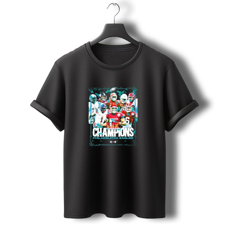 Philadelphia Eagles Super Bowl Champions Lix Climb The Mountain T Shirt T Shirt 0 1