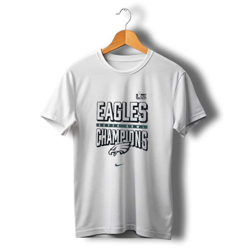 Philadelphia Eagles Super Bowl Lix Champions Youth Nike Apparel T Shirt T Shirt 1 1