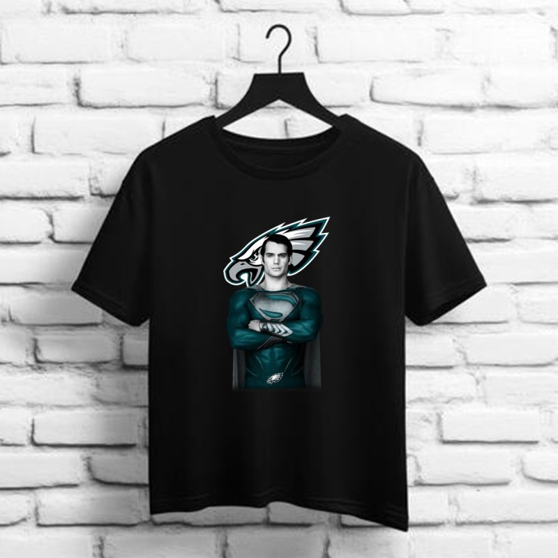 Philadelphia Eagles Superman Nfl T Shirt T Shirt 1 1
