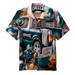 Philadelphia Eagles Tailgate Party Time Tropical Hawaiian Shirt