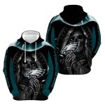 Philadelphia Eagles The Death Logo All Over Print Hoodie