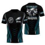 Philadelphia Eagles The Legends 2X Sb Champions AOP T-Shirt