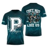 Philadelphia Eagles They Not Like Us AOP T-Shirt