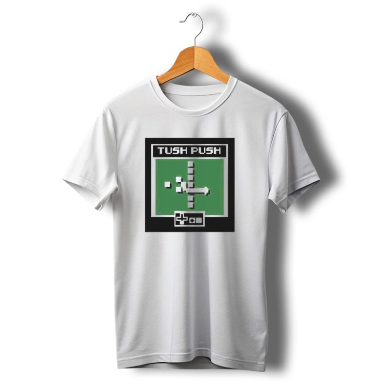 Philadelphia Eagles Tush Push Tecmo Video Game Style T Shirt T Shirt 1 1